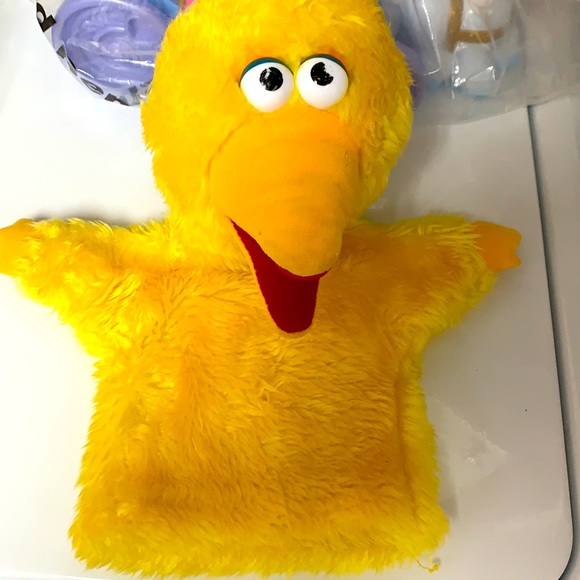 applause Toys Vintage Sesame Street Big Bird Hand Puppet Poshmark